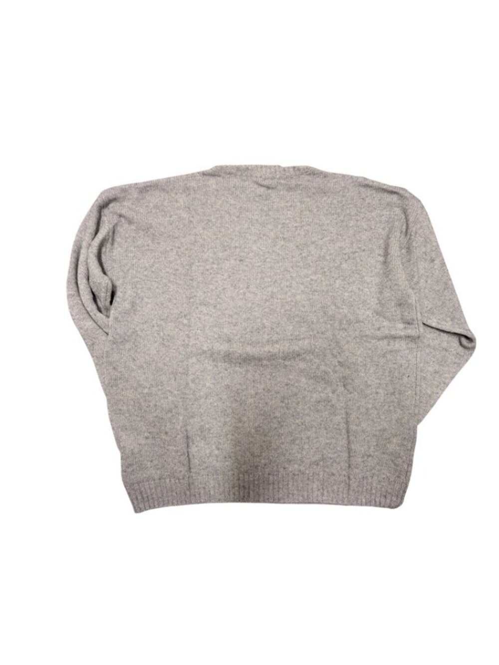 DYI Women's Cashmere Wool Oversized Sweater Heather Grey Size Large - Picture 3 of 6
